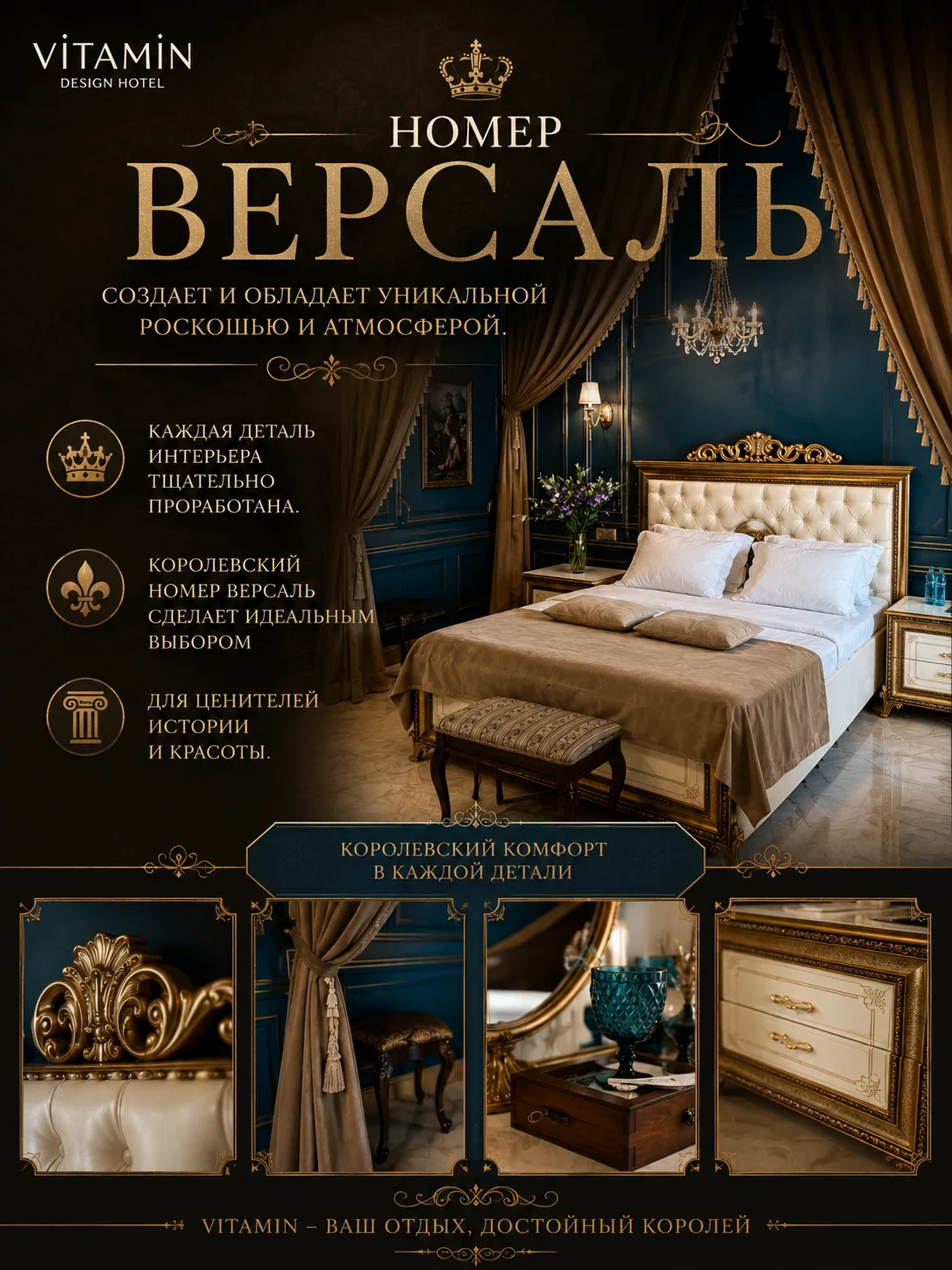 ✨ VIP отдых в отеле «Vitamin»: роскошь, которая вдохновляет.