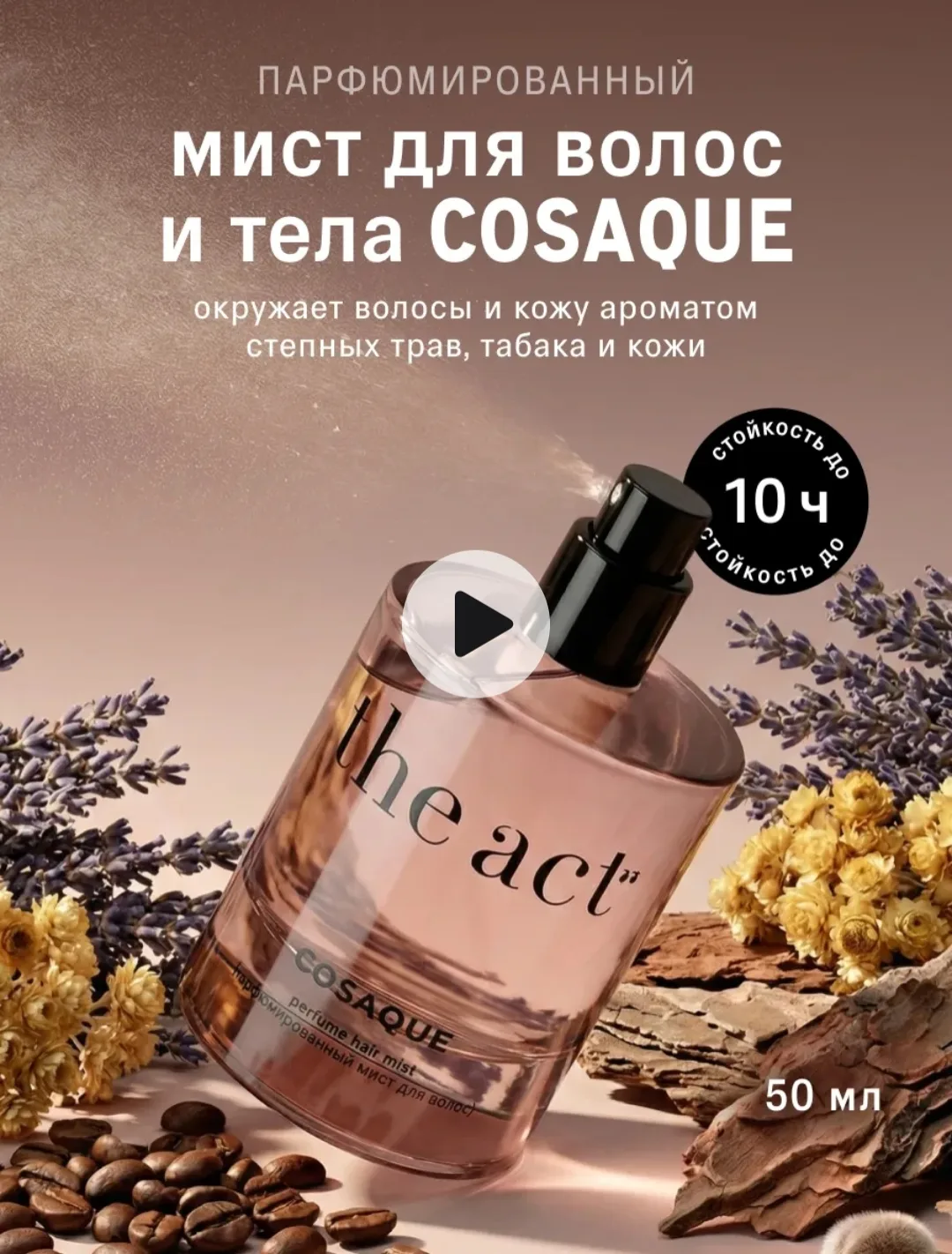 Универсальный формат для тела, волос и одежды: один спрей заменяет несколько средств и ...