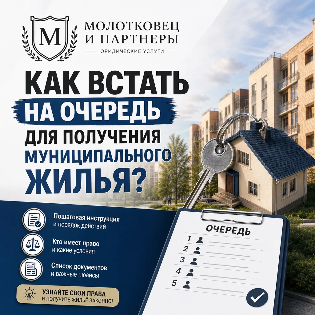 🏠Как встать на очередь на получение жилья❓