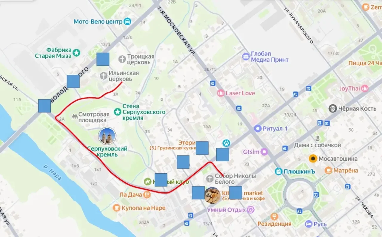 23 августа 2026 года в Серпухове в связи с проведением Крестного хода с иконой Божией М...