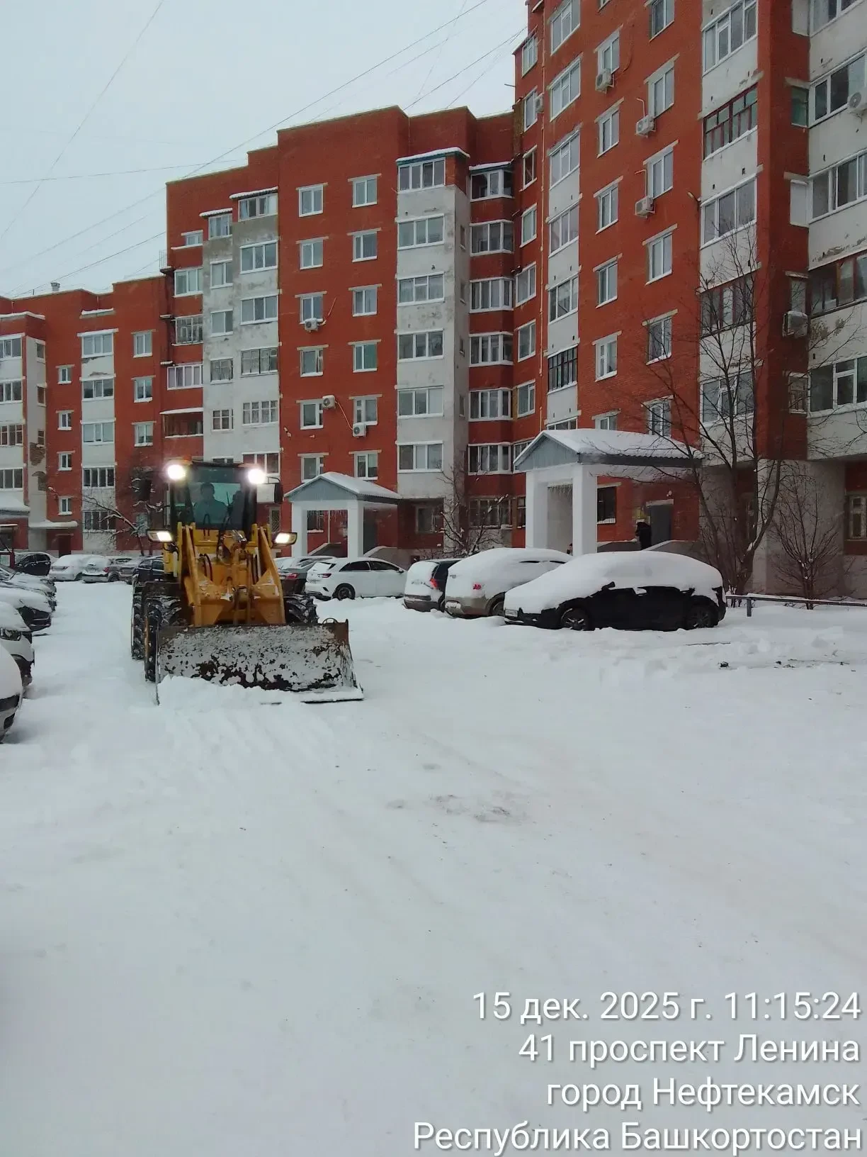 ❄❄❄🚜 Очистка внутриквартальных дорог
