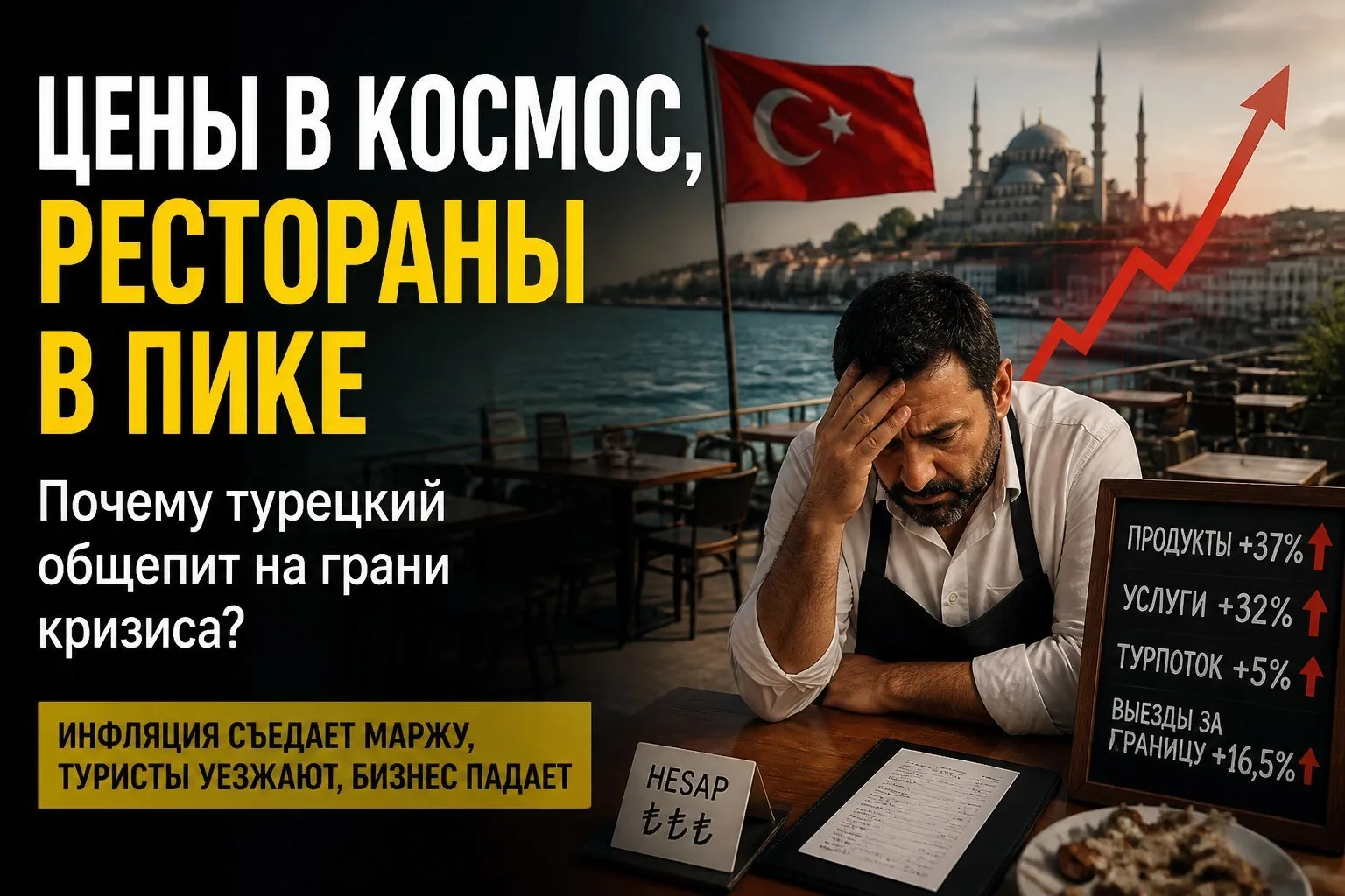 🚀 Цены в космос, рестораны в пике: что происходит с турецким общепитом?