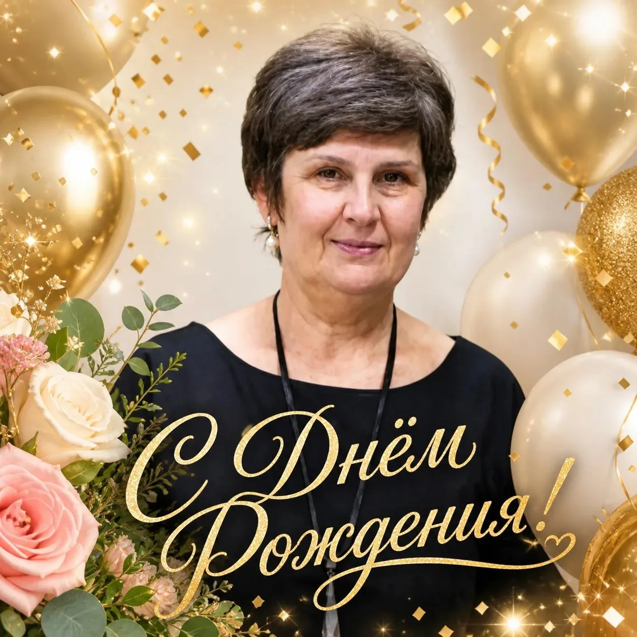 Поздравляем с юбилейным днем рождения медицинскую сестру Попову Елену Владимировну!