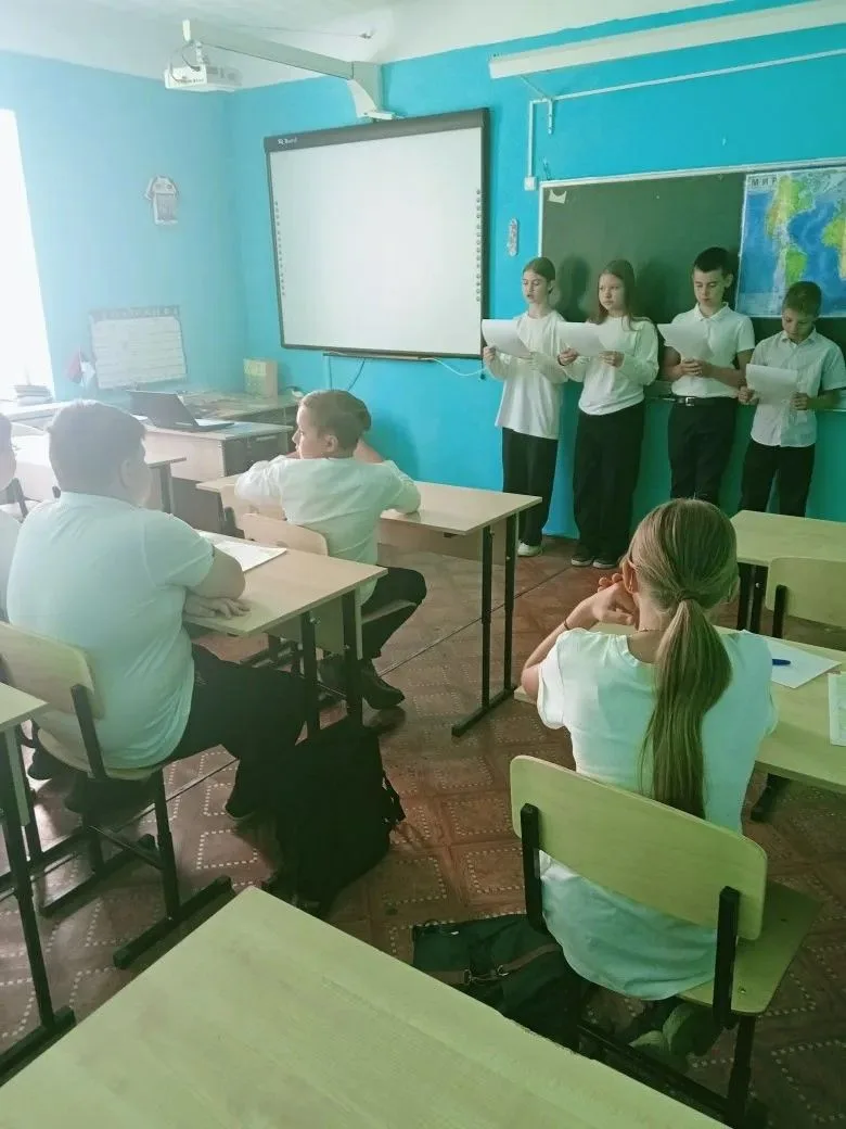 В рамках программы «Мои безопасные каникулы» в 5‑м классе прошёл мастер‑класс «Человек и природа: ор