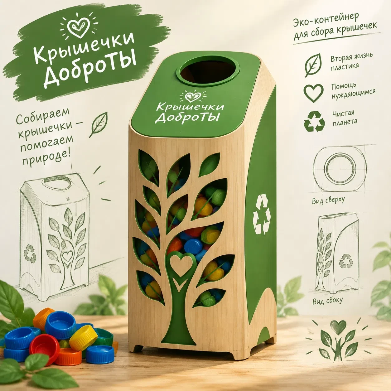 КОНКУРС ЭСКИЗОВ ЭКОконтейнера