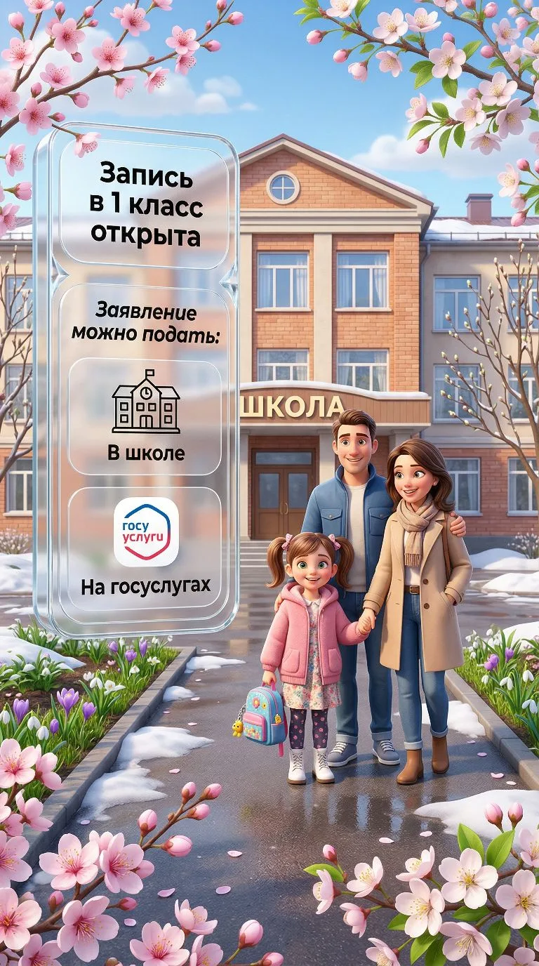 С 1 апреля в школах начинается приемная кампания.