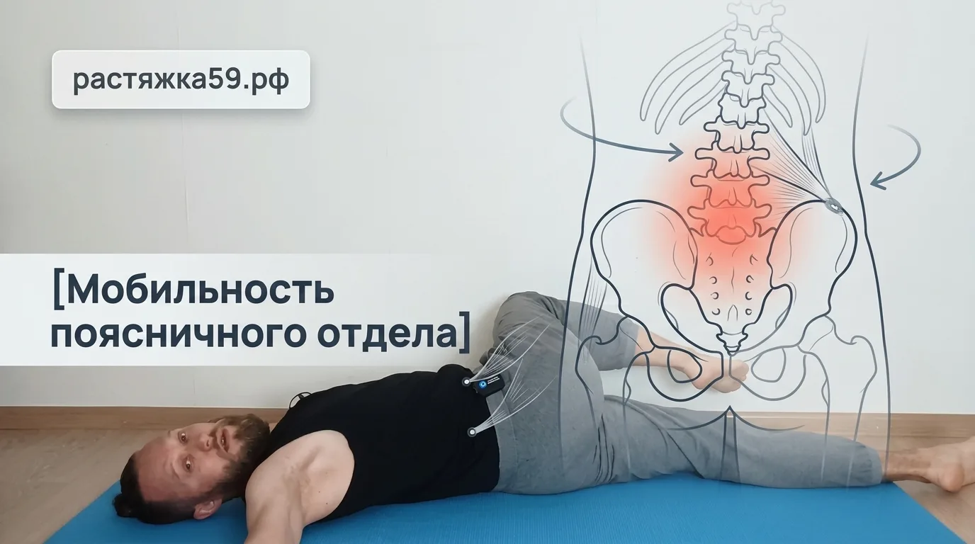 Тяжесть в пояснице? Вот упражнение, которое вернёт лёгкость движений! 🧘‍♂️