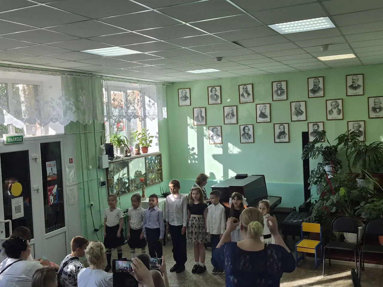 🎼 В начале недели состоялся отчётный концерт младших классов нашей ДШИ!