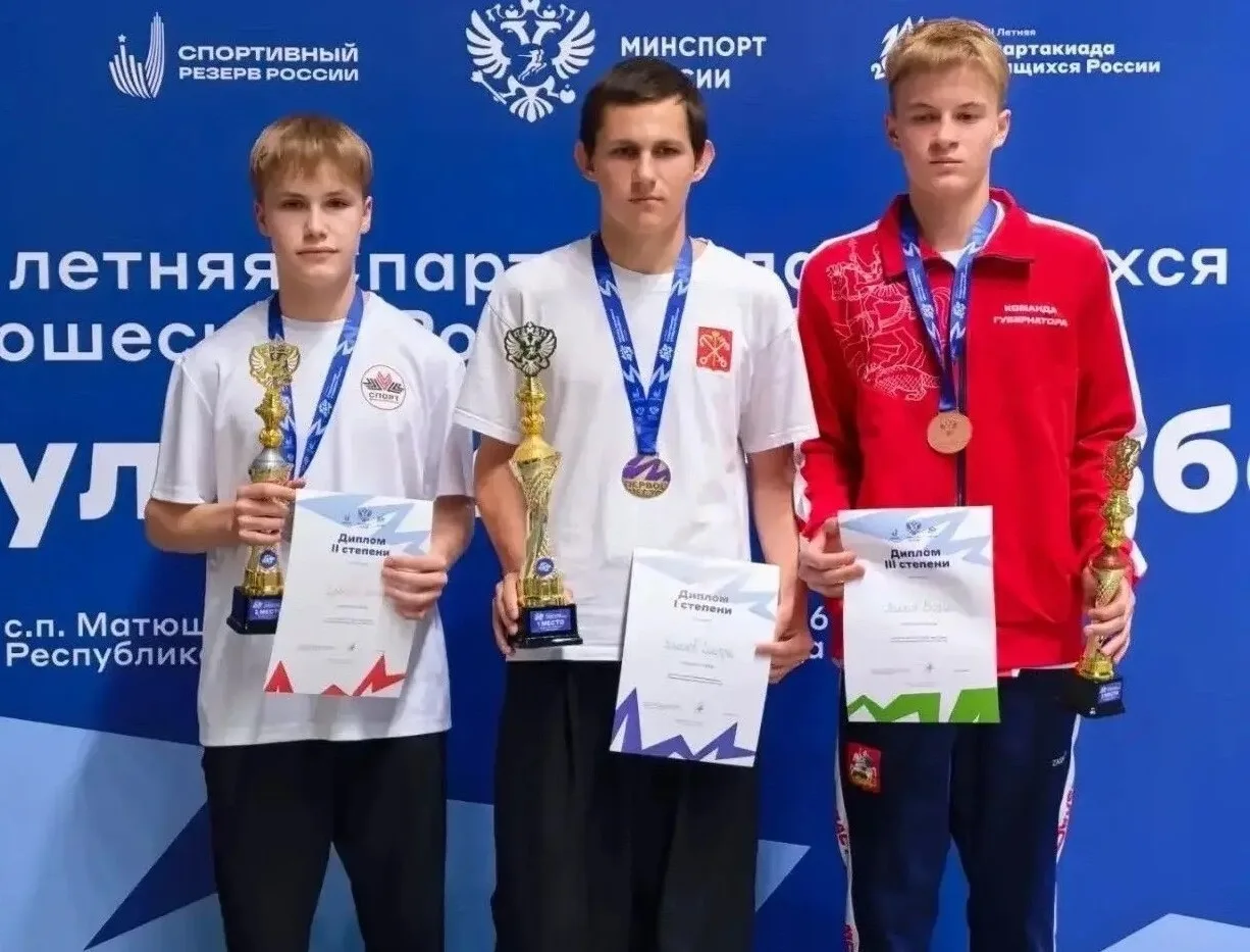 Стрелок СШОР «Поморье» Михаил Чурбанов выиграл серебро всероссийской спартакиады