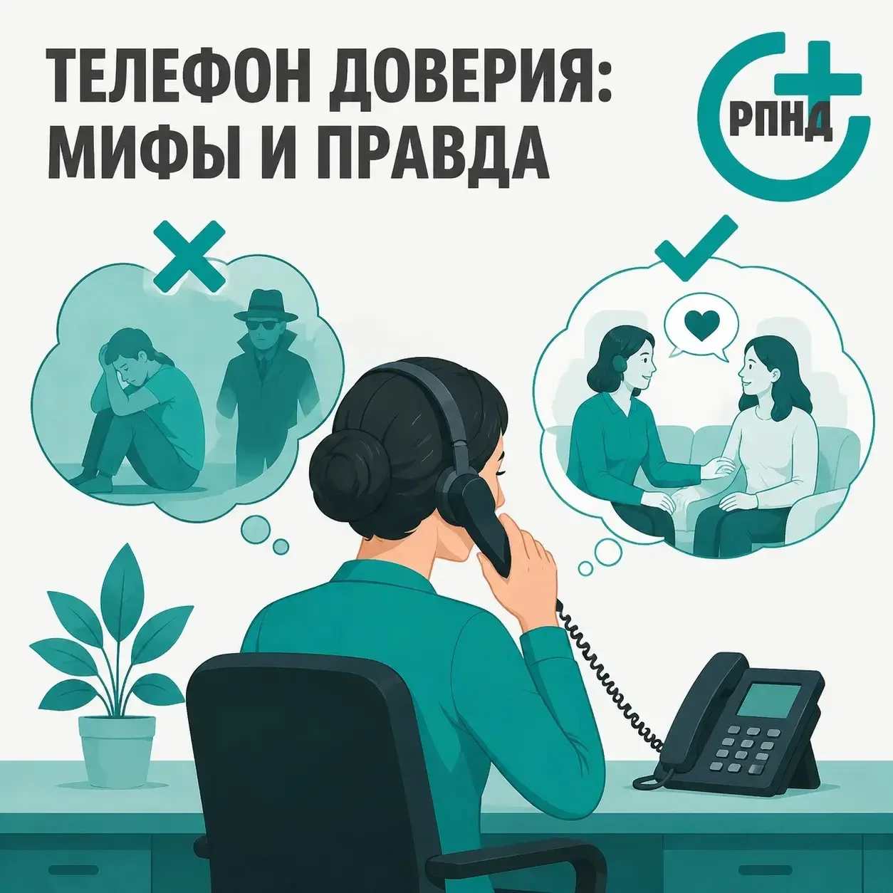 ☎️ Сегодня мы хотим развеять самые распространенные заблуждения об этом важном инструменте психологи