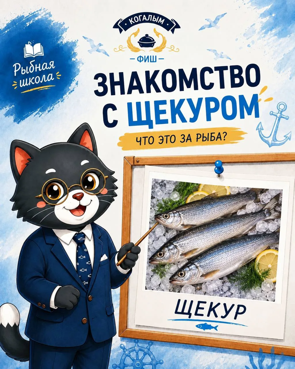 🐟 ЩЕКУР - рыба с нежным мясом и насыщенным вкусом