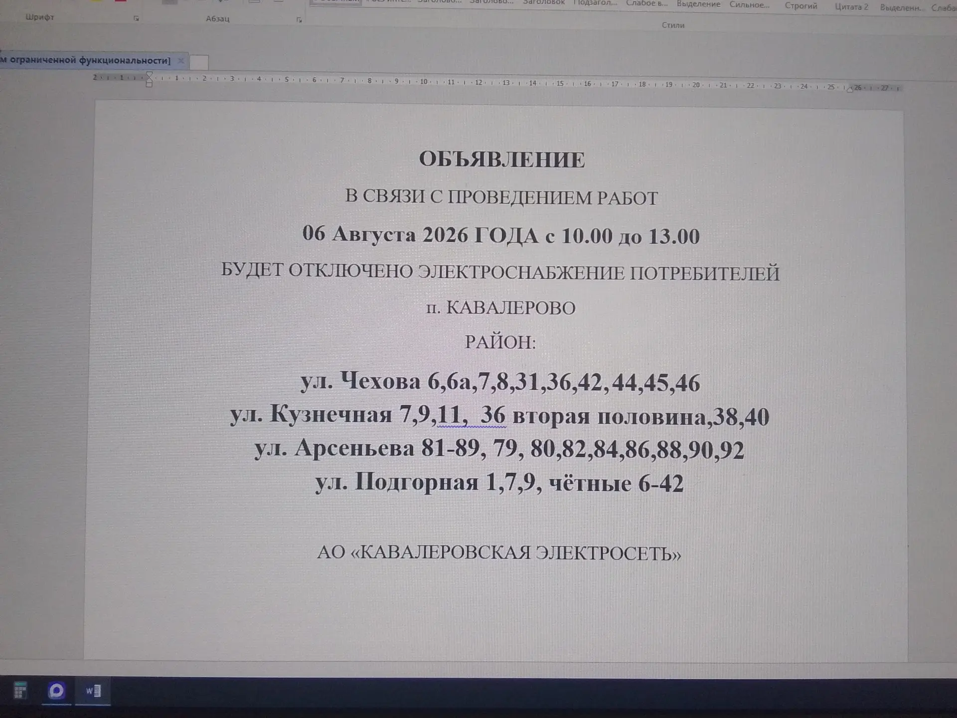 Медиа публикации