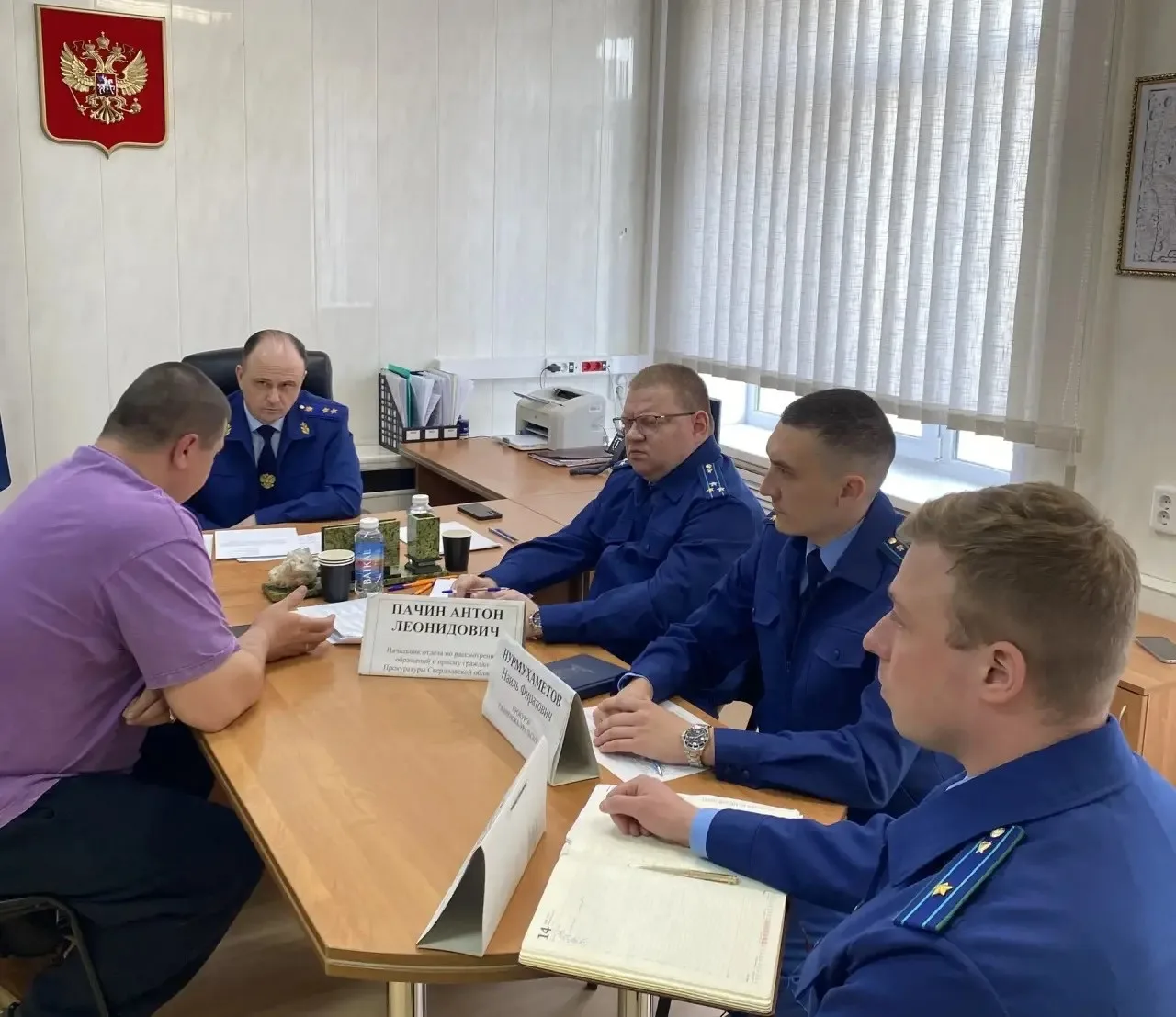 ✍️Сегодня, 14 апреля 2026 года, прокурор Свердловской области Борис Крылов провел личный прием жител