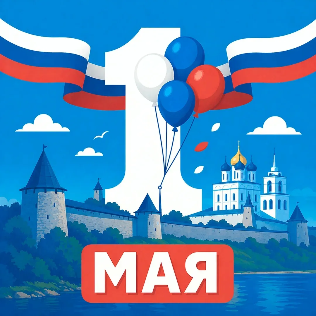 Поздравляем с Праздником Весны и Труда — 1 Мая! 🎈