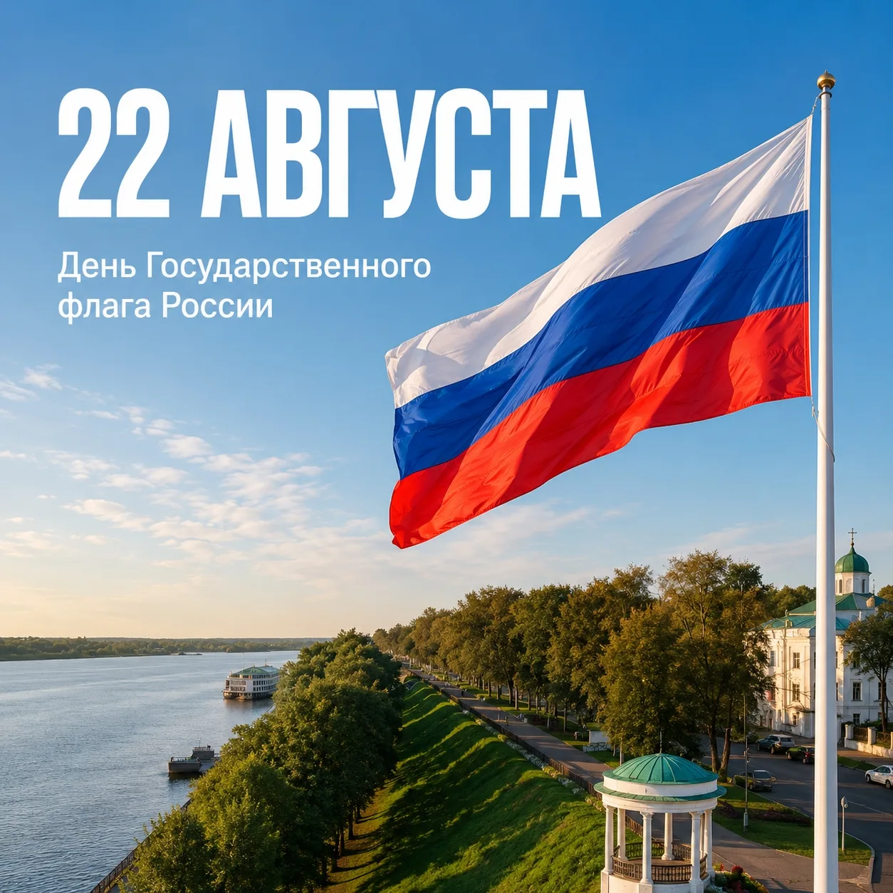 С Днем Государственного флага России! ❤️