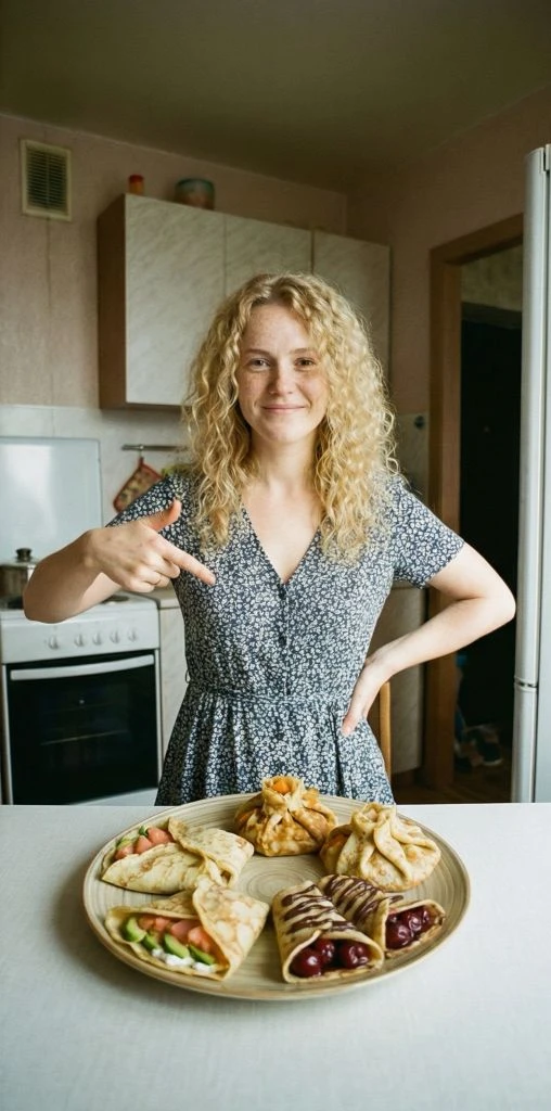 Блины — это не просто тесто. Это холст для вашего кулинарного настроения! Видео рецепты блинов смотр