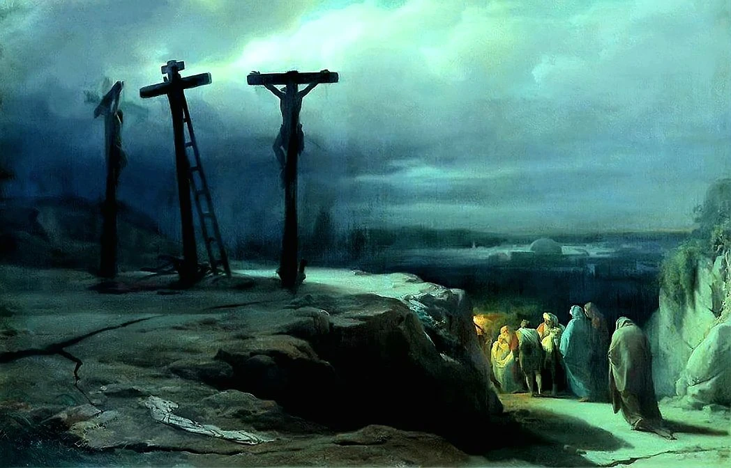 НОЧЬ НА ГОЛГОФЕ.