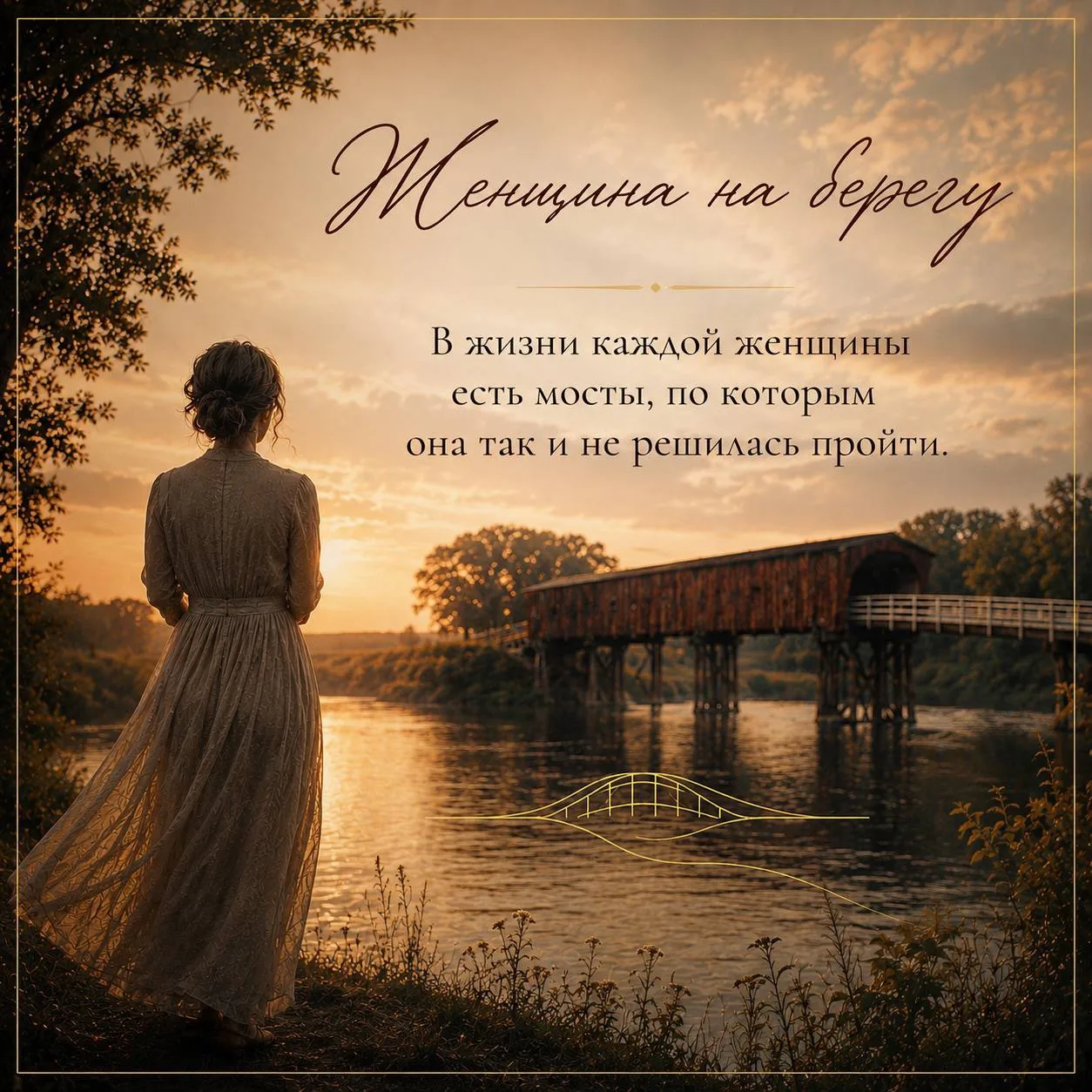 🏰 Женщина на берегу