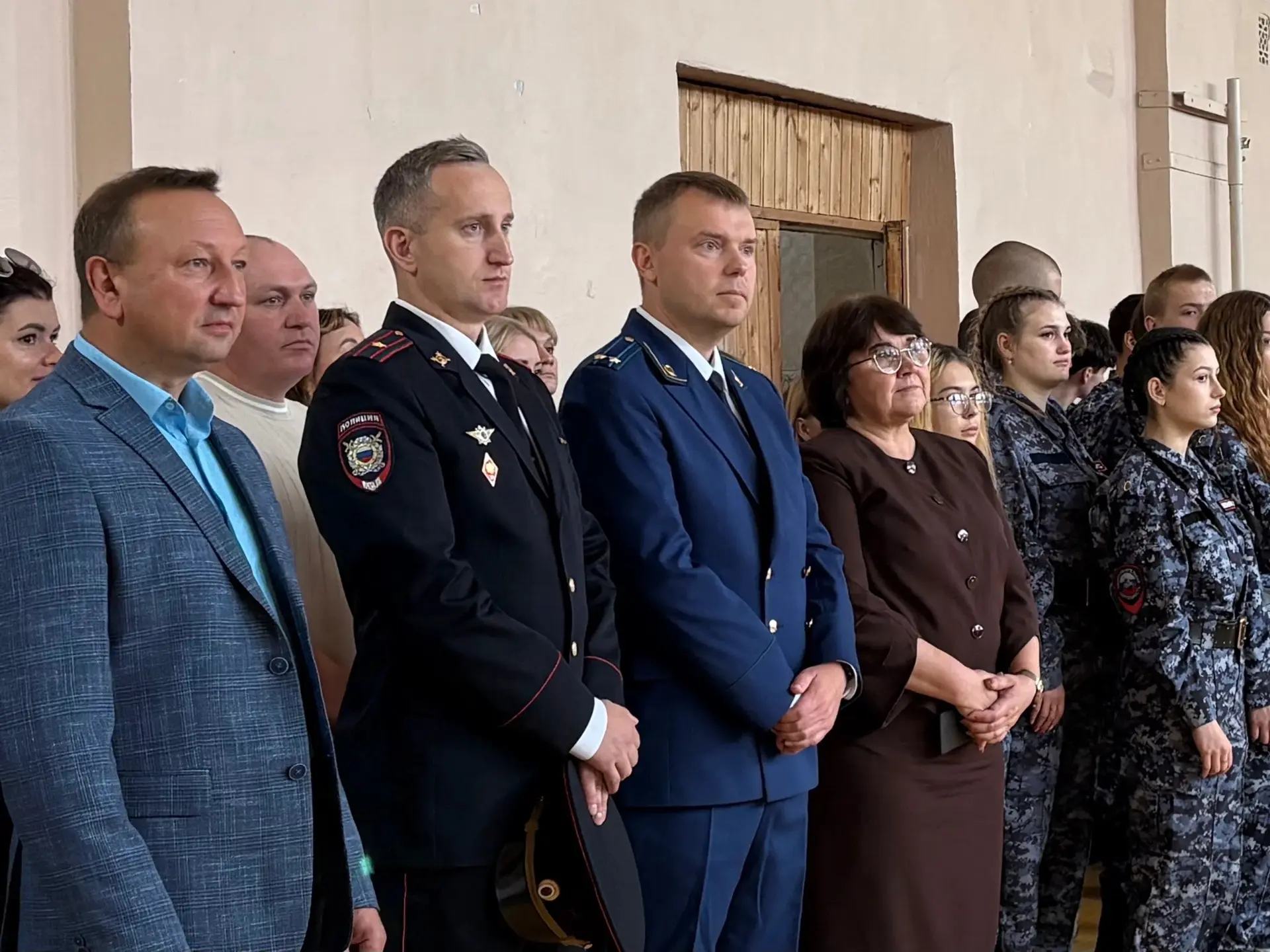 ✨ Торжественная линейка в Устюженском политехническом техникуме