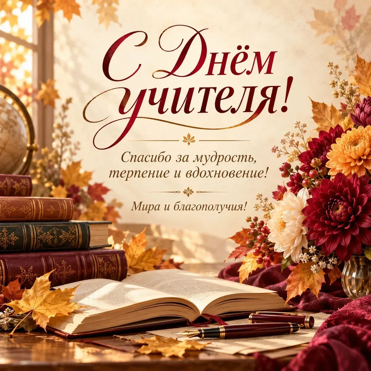 🍁Уважаемые учителя, дорогие педагоги!