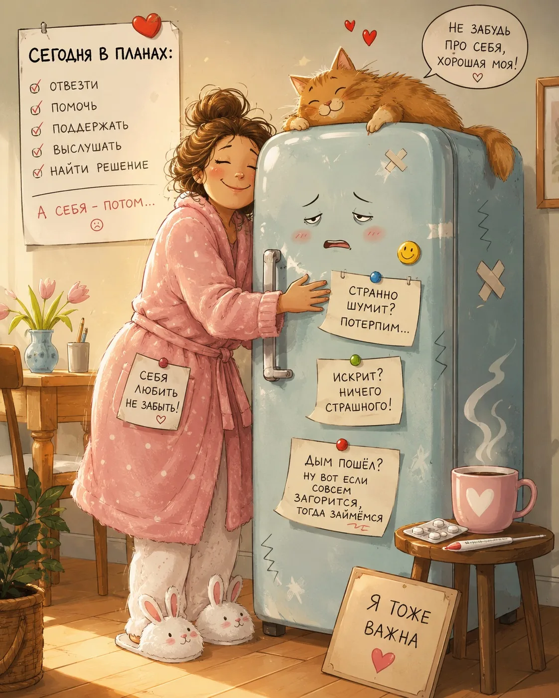 Есть люди, которые готовы ради близких на всё: отвезти, помочь, поддержать, выслушать, ...