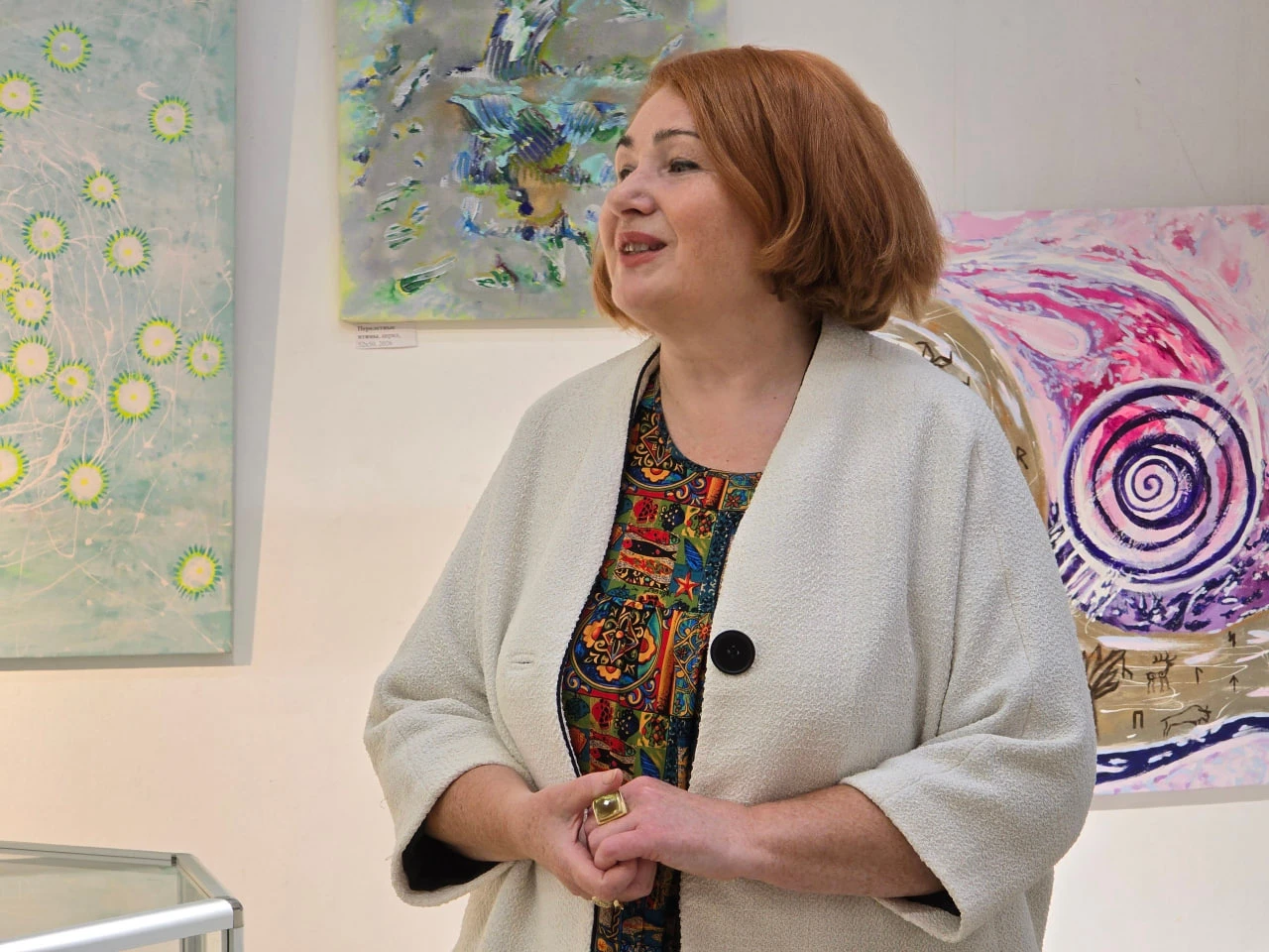 В Реутове открылась выставка Анны Трубецкой «Живое творение»