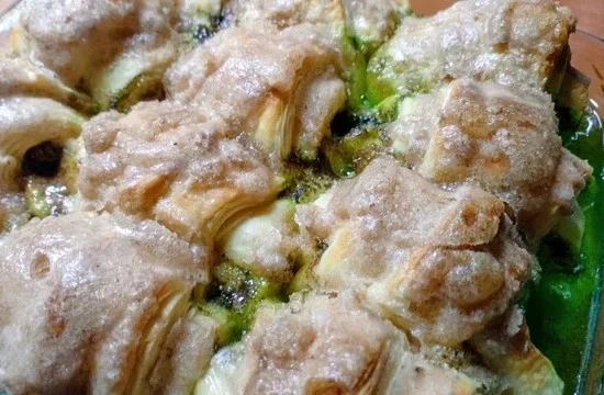 Булочки с яблоком и грушей в лимонаде «Тархун»