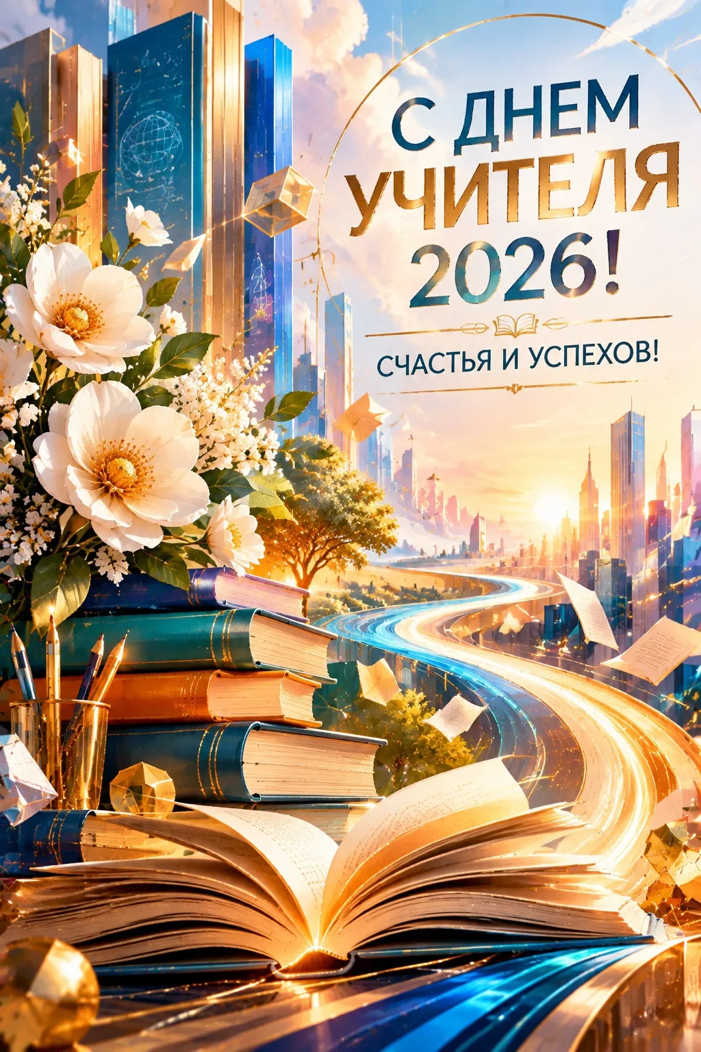 Уважаемые учителя и ветераны педагогического труда! Поздравляем Вас с профессиональным ...