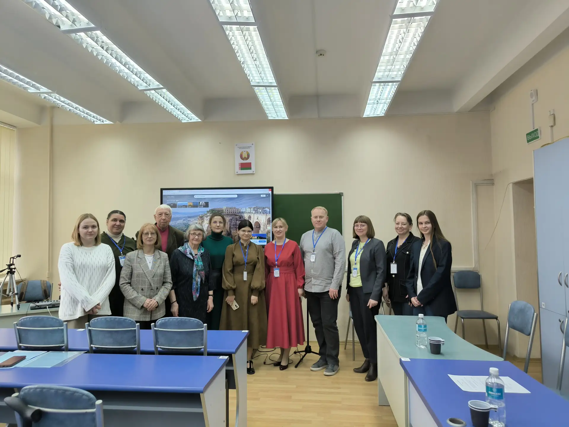 Мастер-класс от НГЛУ прошел в Белорусском государственном университете иностранных языков  Декан Выс