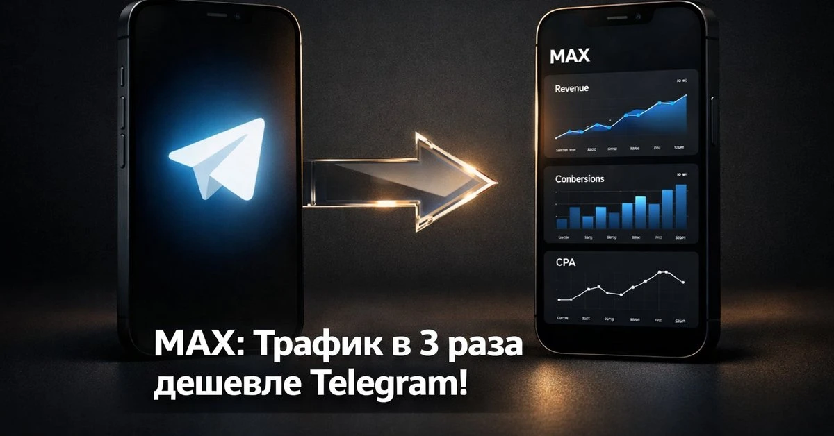 MAX запустил бизнес-функции сегодня. TeleGraphyx уже льёт туда трафик с CPL в 3 раза ниже Telegram  
