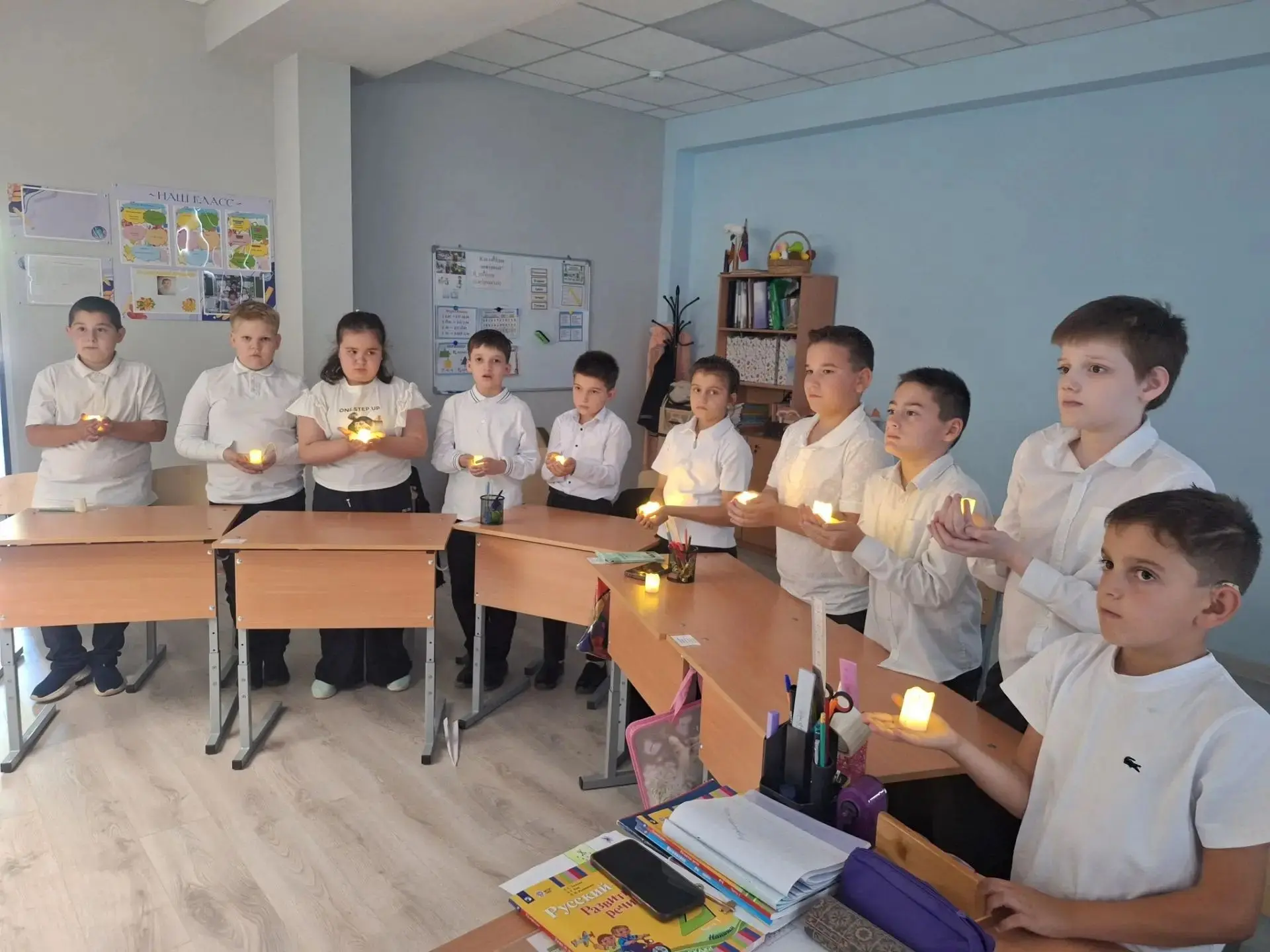 🕯️ «Свечи Беслана» — память, о трагедии, которую нельзя забывать.