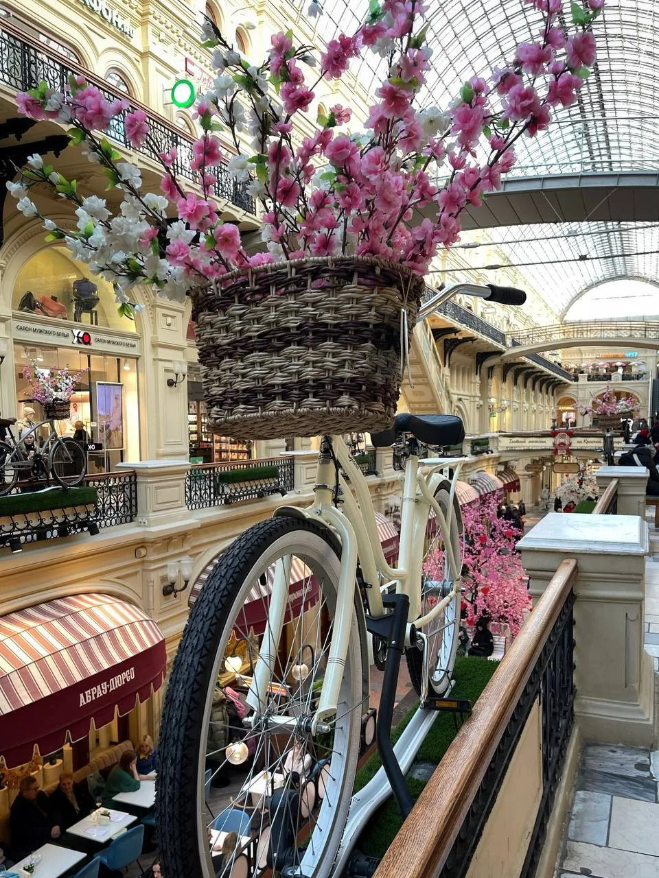 🌺 Весенние фотолокации в Москве  🌺 Российская государственная библиотека 📍 ул. Воздвиженка, 3/5  🌺 Ц