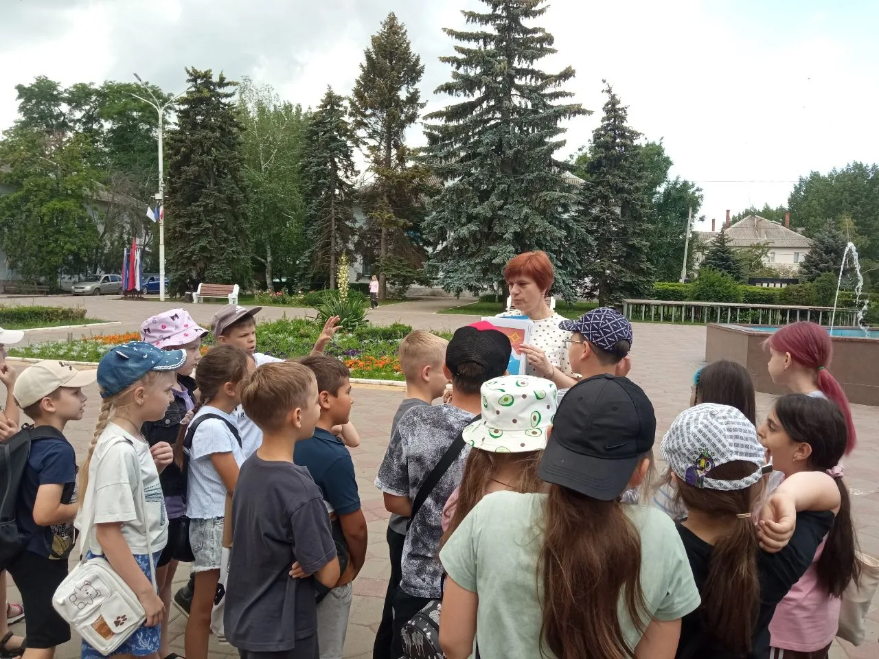 🏛️Экскурсия по родному городу.⛲

⭐16 июня ребята  пришкольного лагеря профильной смены "Смена Первы