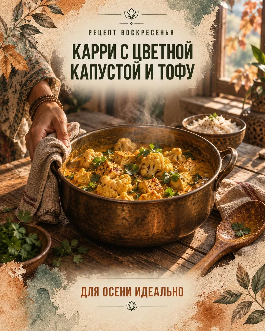 Осеннее карри одной кастрюлей - и ЖКТ скажет спасибо.