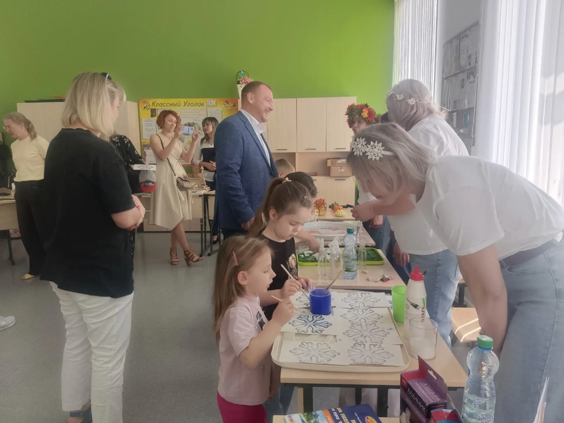 23 мая в школе прошел День открытых дверей для родителей. Родителям был представлен  отчётный концер