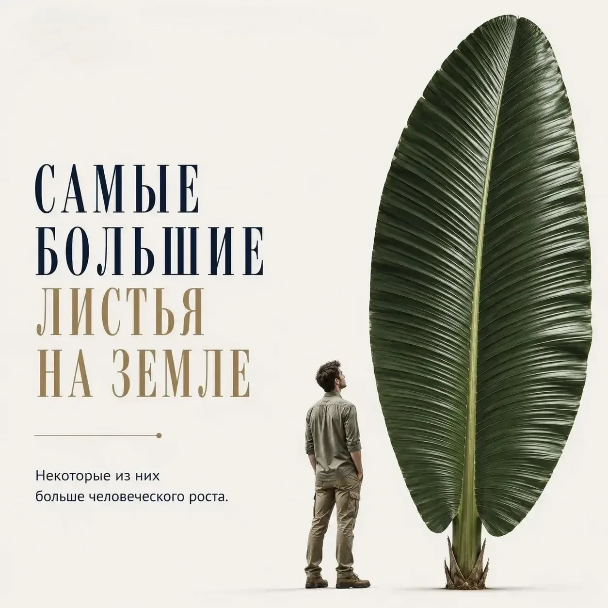 Рубрика «Лаборатория знаний».

🌿 Самые большие листья на Земле.

Природа умеет удивлять не только с