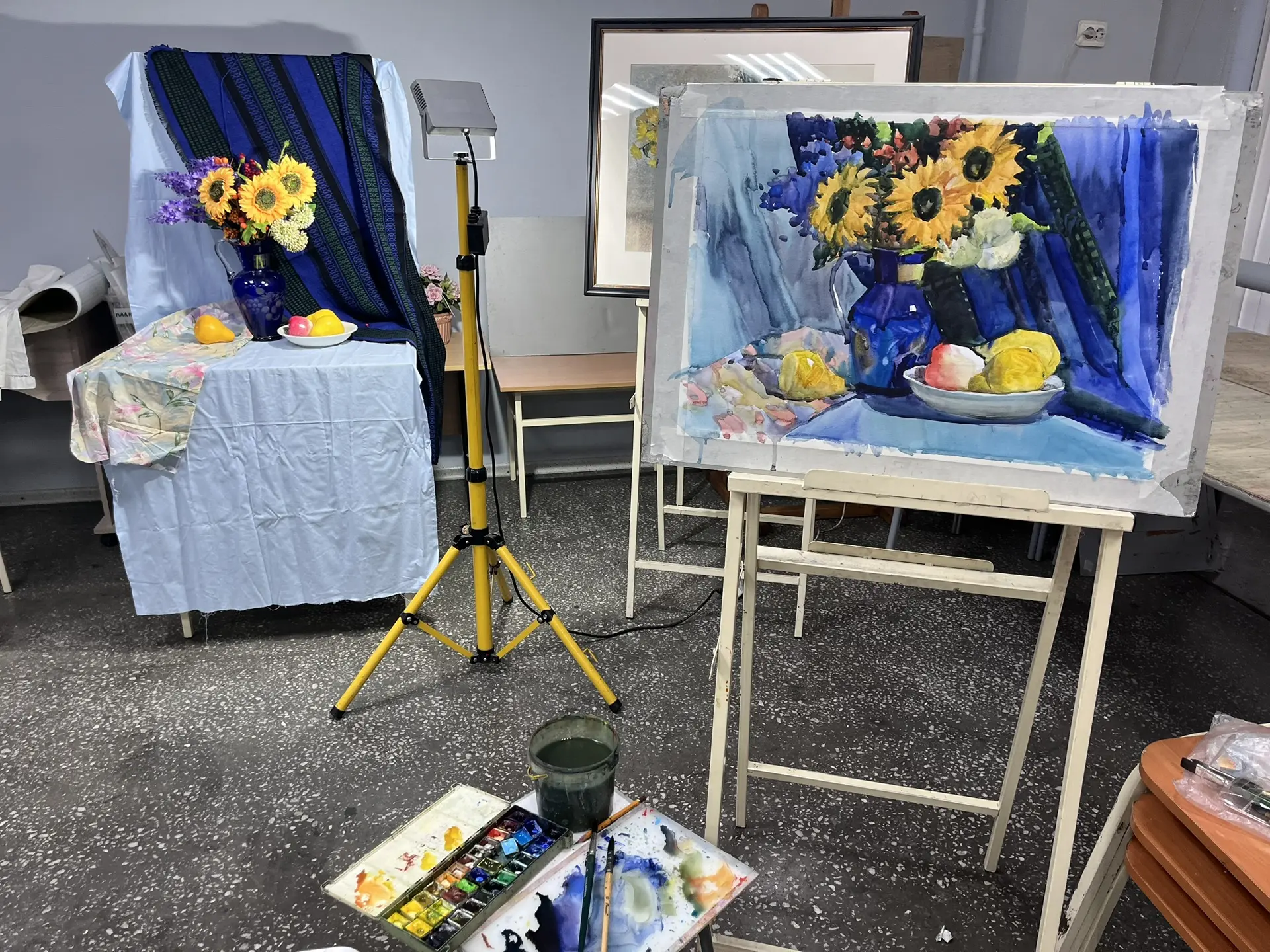🎨 Мастер‑класс «Летний натюрморт»: ловим настроение августа!