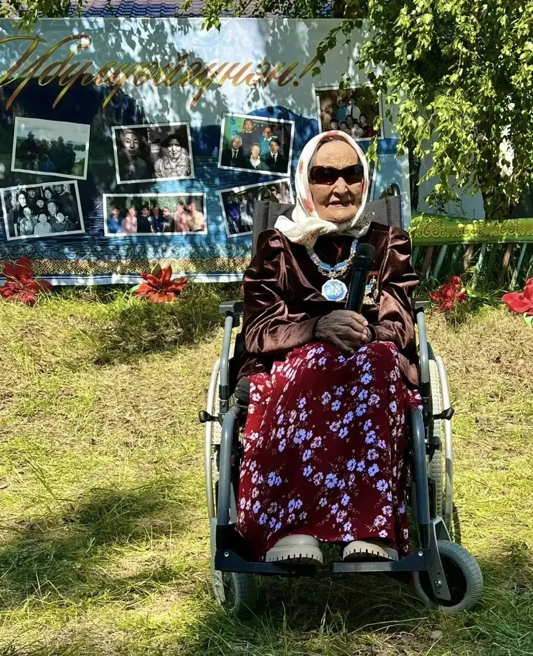 1 июля в селе Тит-Ары 100-летний юбилей отметила Фекла Степановна Егорова, ветеран педа...