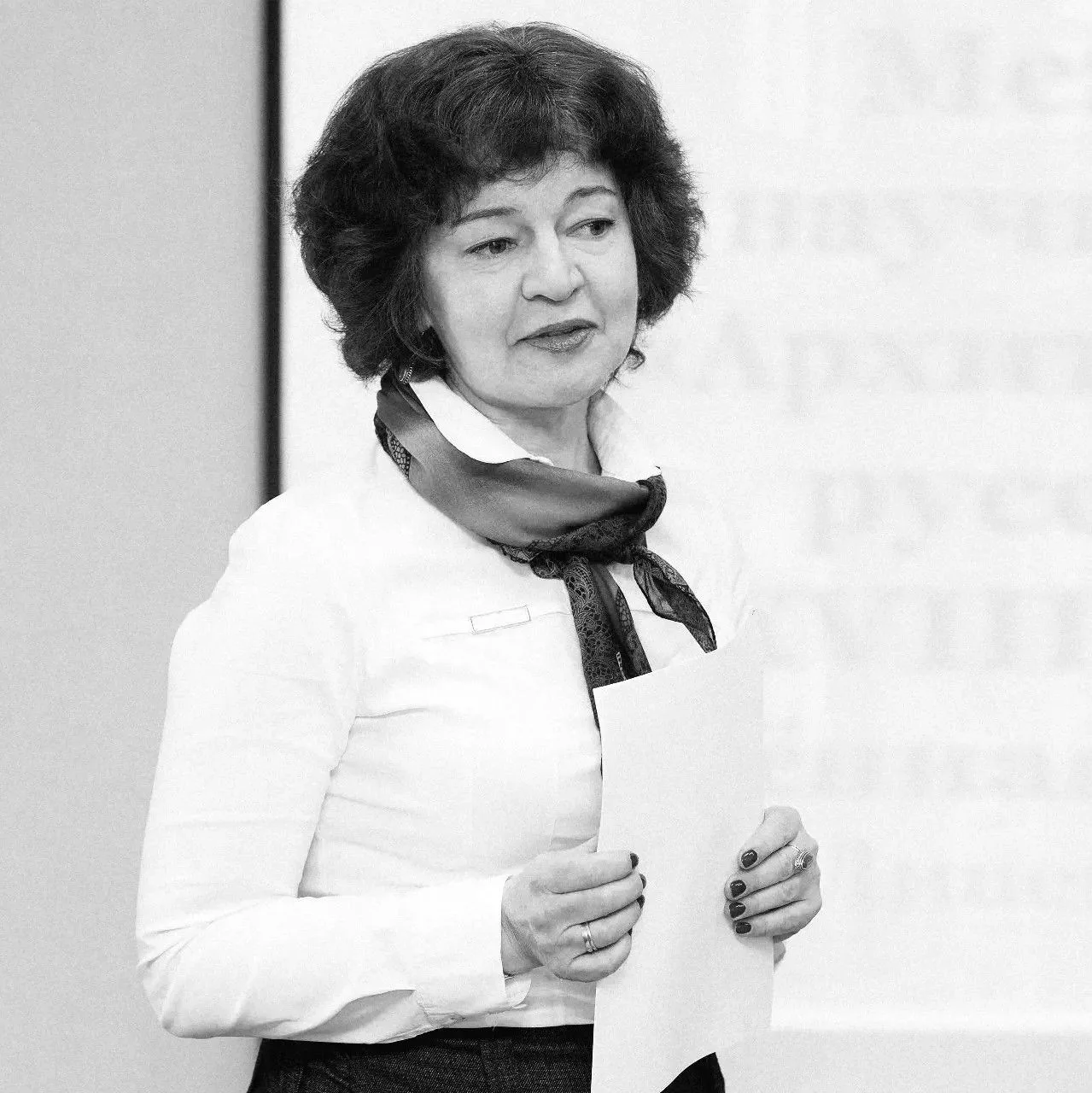 С глубоким прискорбием сообщаем, что вчера ушла из жизни Ольга Наумовна Костина.

Много лет она посв