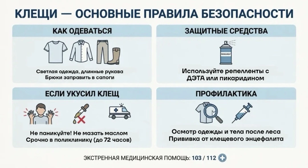 Как защитить себя на природе?