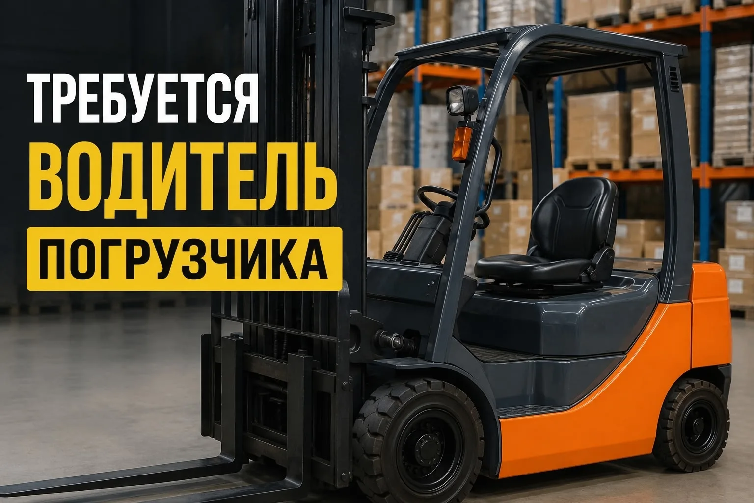 «Эд. ХААС» приглашает на работу:

- ВОДИТЕЛЯ ПОГРУЗЧИКА - з./пл. - 80 000 руб.*

Требования:
- Налич