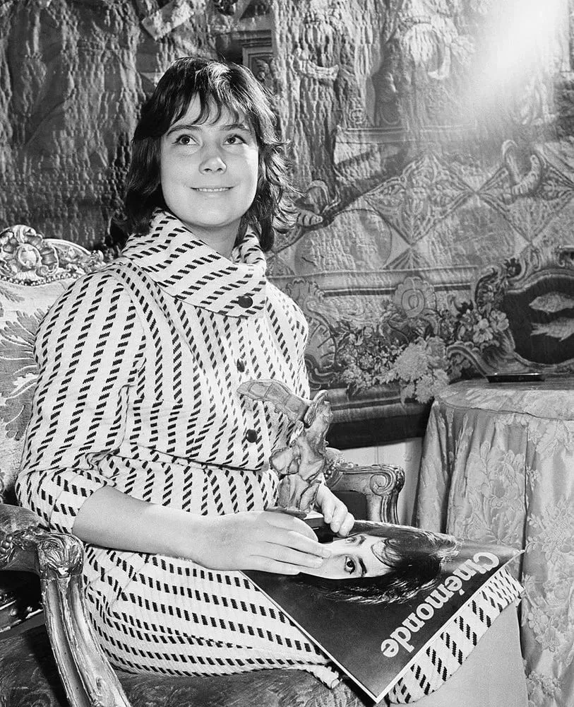 Советская актриса Татьяна Самойлова, удостоенная приза «Победа» за роль в фильме «Летят...