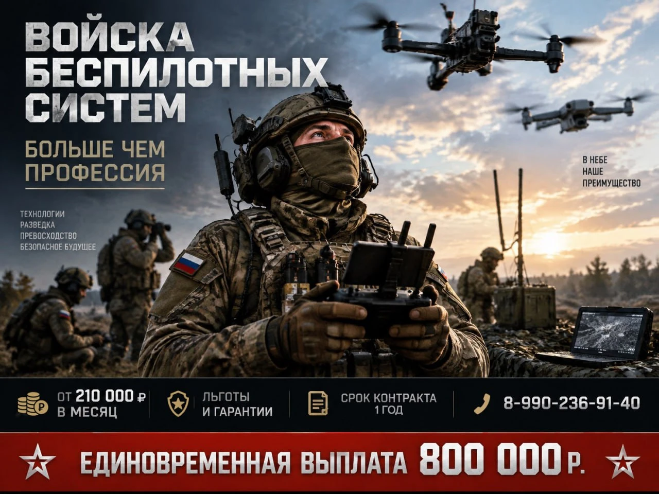 🔥Оператор БПЛА: профессия будущего.