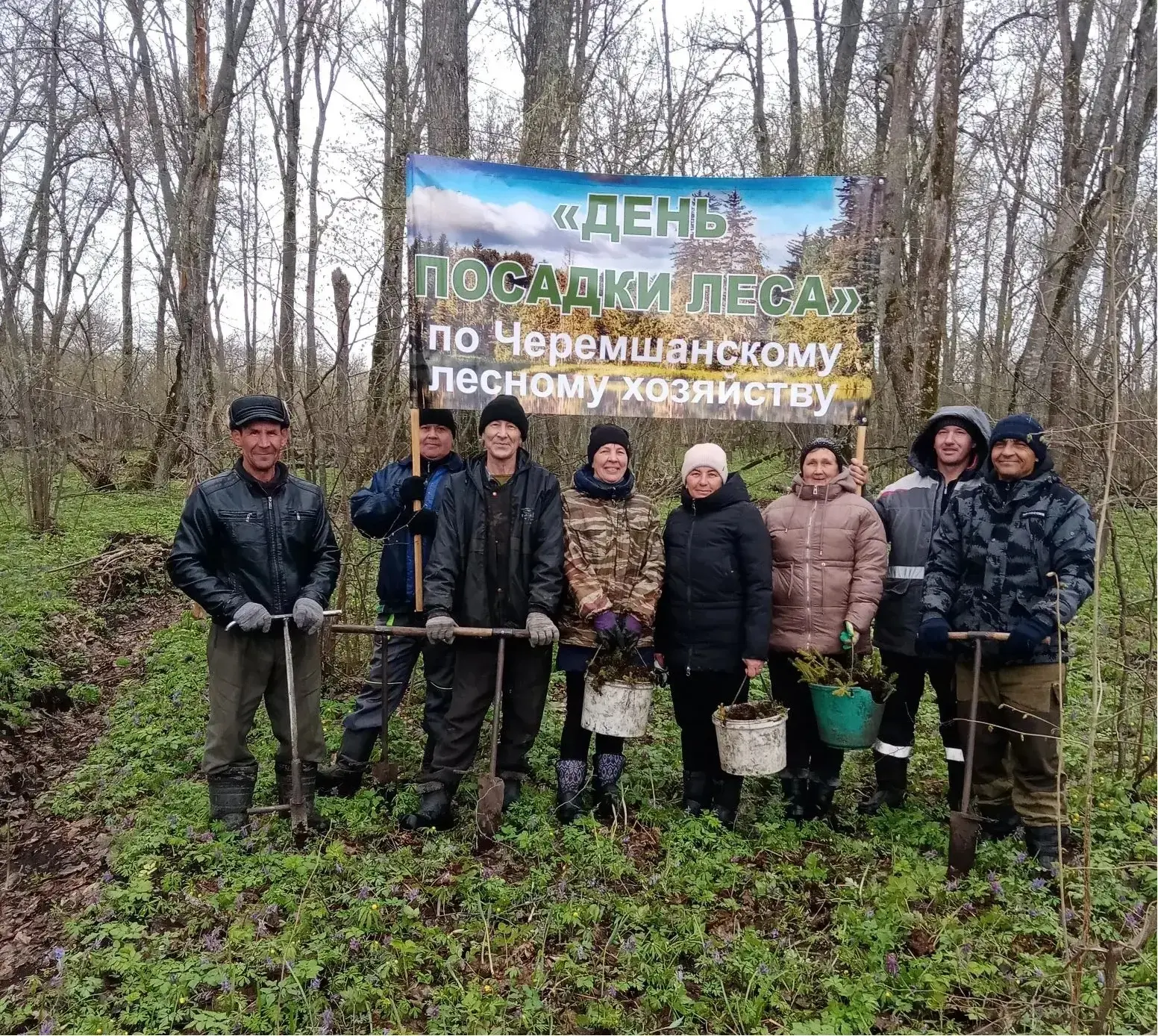 В рамках республиканской природоохранной акции «День посадки леса» сотрудники ГКУ "Чере...