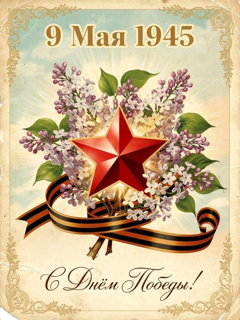 Поздравляем С Днем Победы!⭐