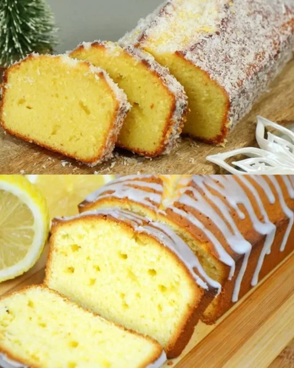 Лимонный кекс