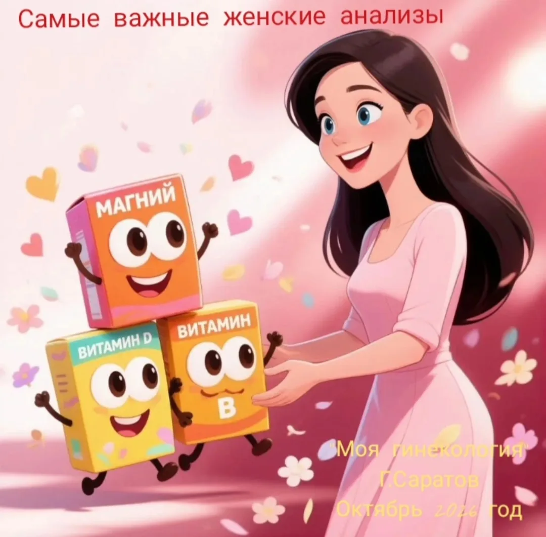 🌺 Самые важные женские анализы.