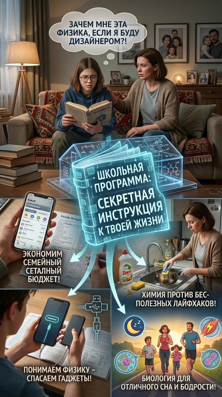 «Зачем мне эта физика, если я буду дизайнером?!»