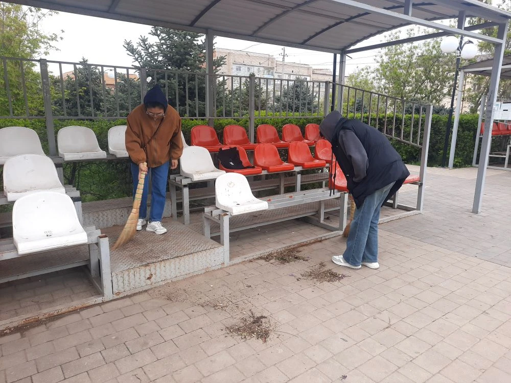 🍀Володарский район присоединился к Всероссийскому субботнику☀️   Во всех муниципалитетах специалисты