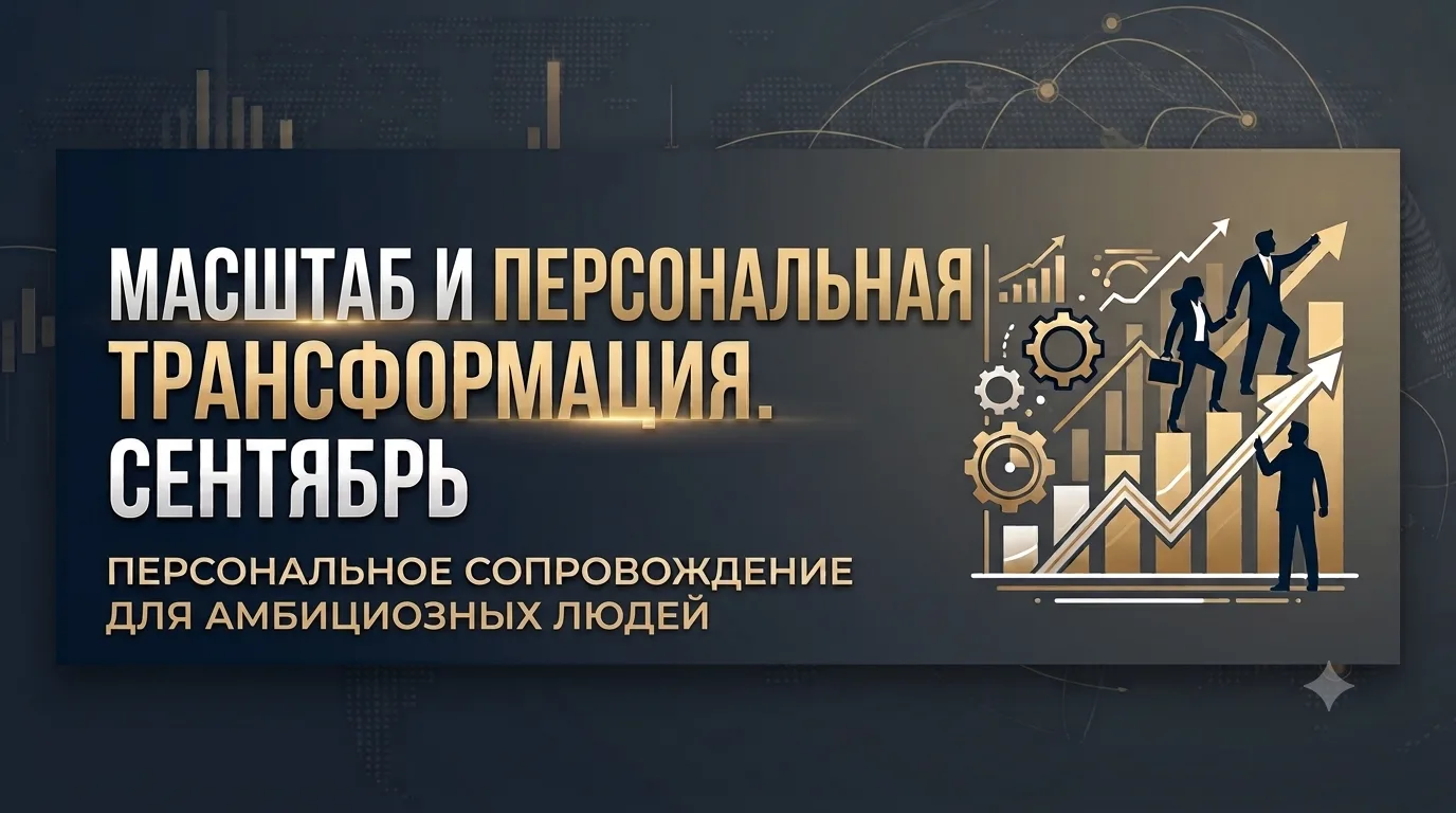 Любой масштабный результат упирается исключительно в емкость человека: уровень личной э...